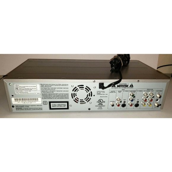 Funai WV20V6 DVD Recorder VCR Combo 1 Button Vhs to Dvd Copying with Remote - Picture 2 of 2